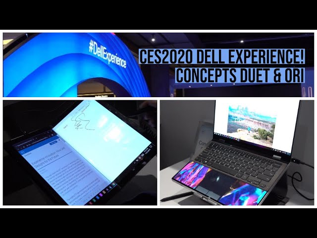 DELL Concepts Duet and Ori at CES2020