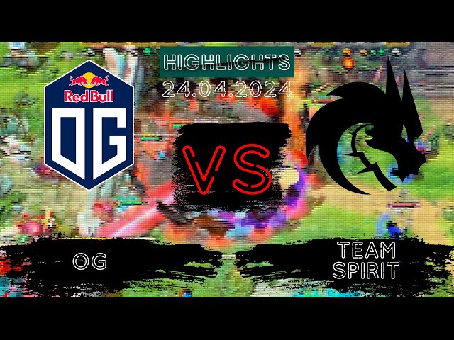 🟥НА ТАКОМ ТОНЕНЬКОМ | OG vs Team Spirit ESL One Birmingham | 24.04.2024