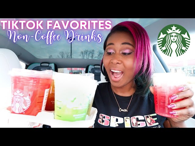 Trying My Subscribers' Favorite Non-Coffee Starbucks Drinks