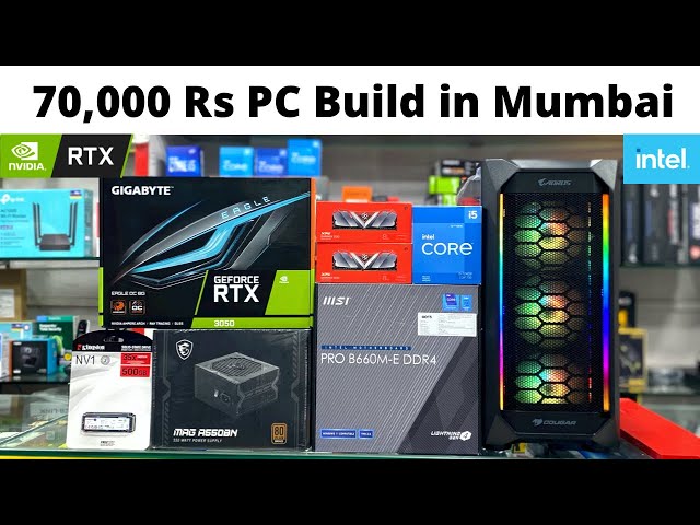 70,000 Rs RTX 3050 Budget Gaming Pc Build in Mumbai | Pheonix Technology