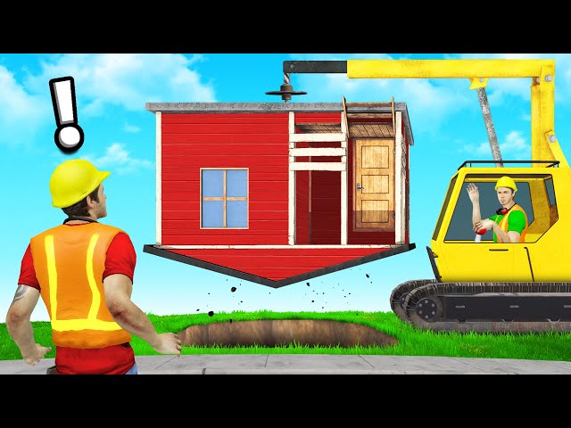 Building a House in Construction Simulator