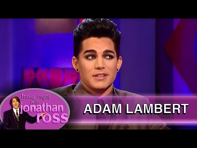 Adam Lambert Talks About The Kiss | Full Interview | Friday Night With Jonathan Ross