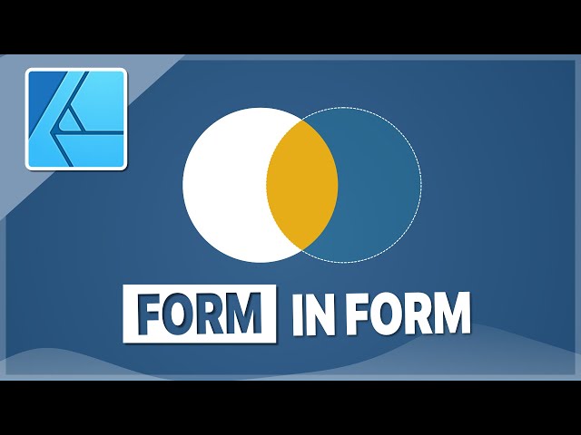 Form in Form einfügen | Affinity Designer 2