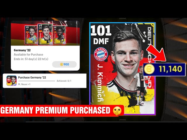 Germany Premium Purchased Pack Is Just Insane | eFootball 2023 Mobile
