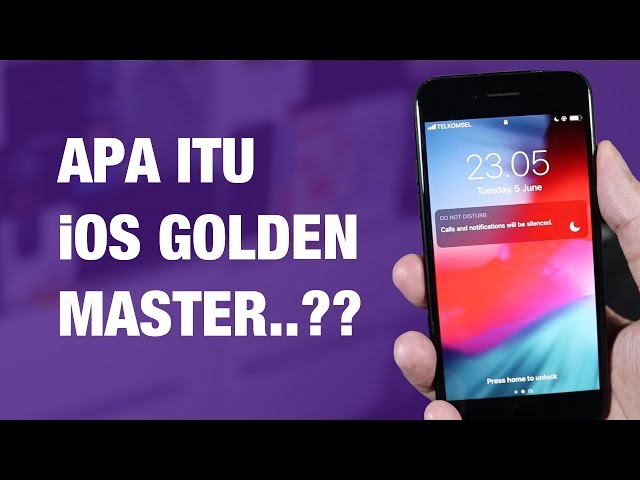 Apa itu iOS Golden Master?