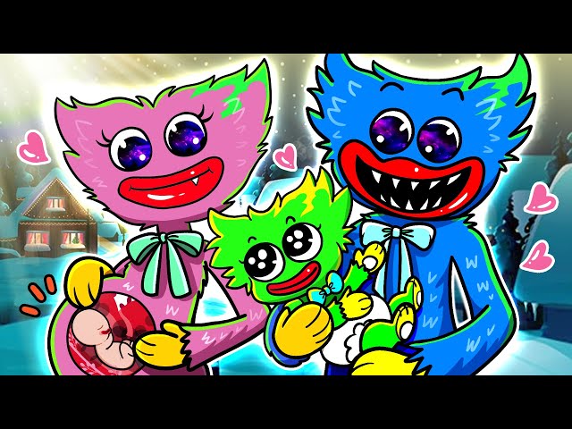 Huggy Wuggy & Kissy Missy Have a Baby👶💕 - Poppy Playtime Animation Compilation[Sad Story]| SLIME CAT
