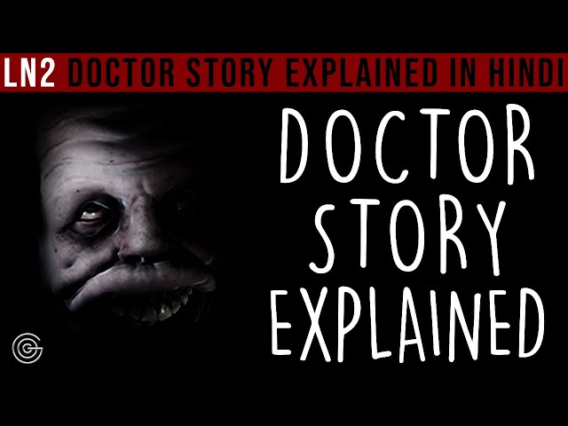 Little Nightmares 2 Doctor Story Explained In Hindi | LN2 Doctor Backstory