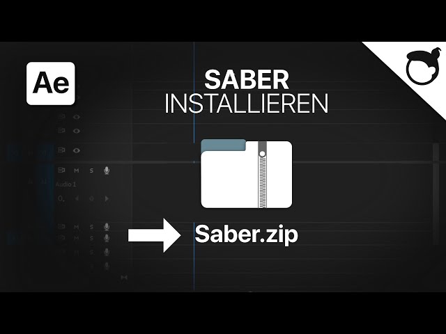 After Effects: saber installieren [1 Minute]
