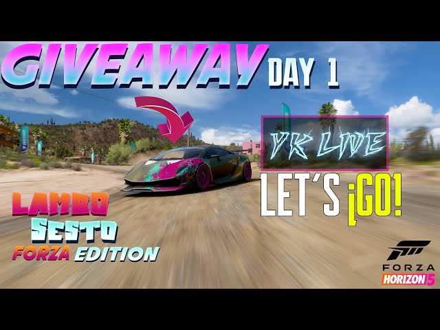 Forza Horizon 5  - Giveaway Announcement | 🎮 Live Gameplay 🎮 |  Tamil Streamer