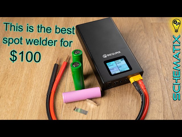 $100 Battery Spot Welder II Sequre - SW2 Review II 18650 Lithium Cell