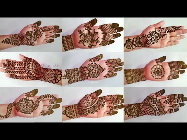 Top 15 Diwali Special mehndi design | Mehandi design | Easy Simple mehndi design | आसान Henna