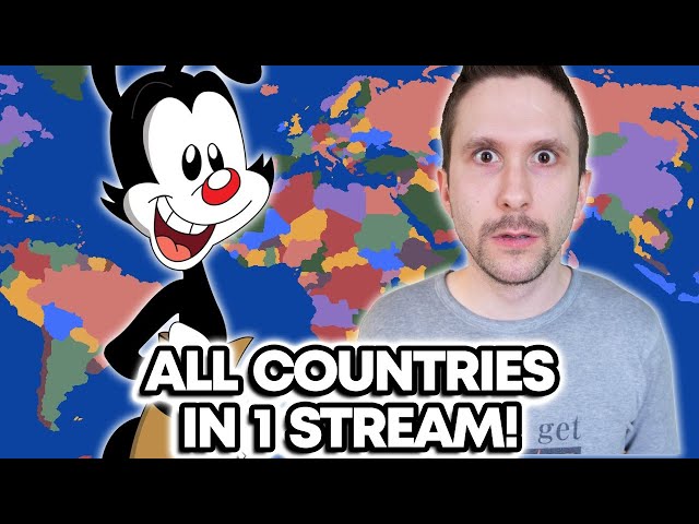 Learning All Countries in the World in One Sitting! (Yakko's World)