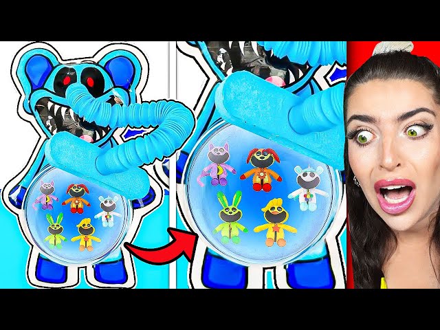 PREGNANT Bubba Bubbaphant EATS SMILING CRITTERS! (SQUISHY POPPY PLAYTIME 3!)