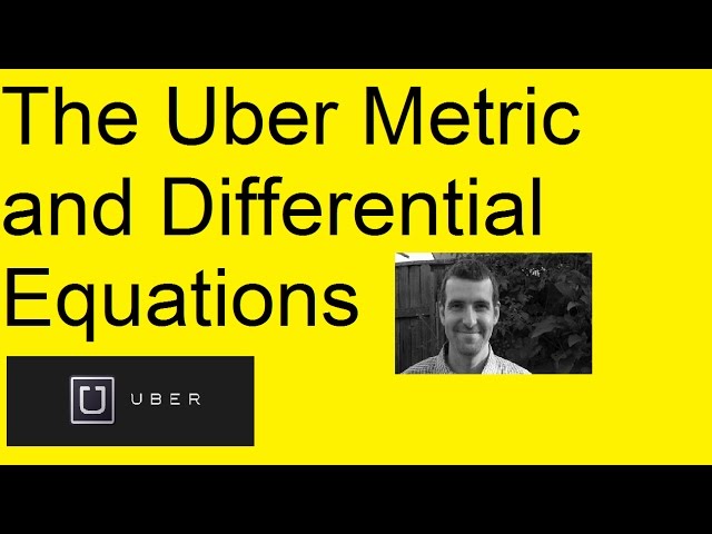 Rethinking pedagogy for second order differential equations via the Uber metric