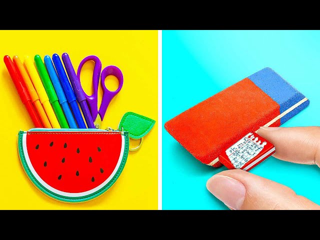 BOOST YOUR SCHOOL SUPPLIES || Cool School Hacks And Crafts By A PLUS SCHOOL
