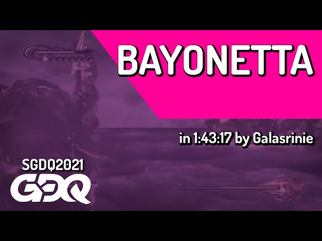 Bayonetta by Galasrinie in 1:43:17 - Summer Games Done Quick 2021 Online