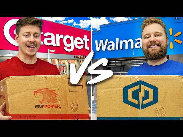 Walmart vs Target Budget Gaming PC Challenge!