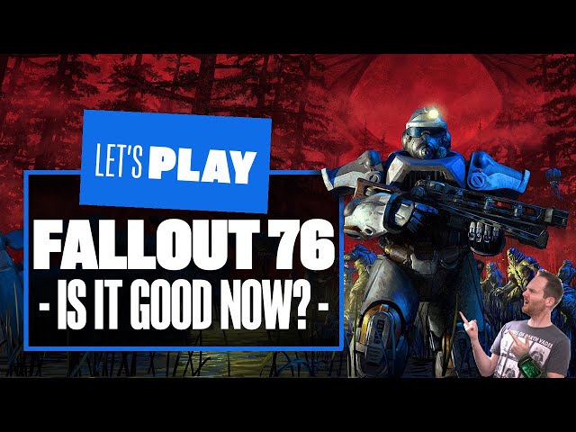 Let's Play Fallout 76 PS5 Gameplay! - IS IT WORTH GOING BACK TO SINCE THE FALLOUT TV SHOW?