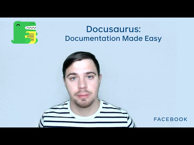 Docusaurus: Documentation Made Easy