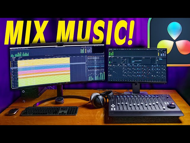 How to Mix MUSIC (full song) from START to FINISH in DaVinci Resolve 18!