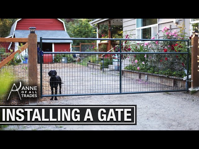 How to Hang a Gate