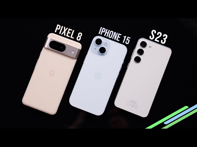 DUELL kompakter FLAGGSCHIFFE: Galaxy S23 vs iPhone 15 vs Google Pixel 8
