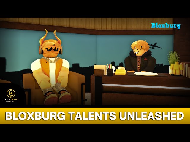 BuzzBurg Talk Show - Unleashing Blxoburg Talent | Bloxburg Talk Show