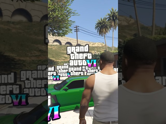 Franklin Discovers GTA 6… #shorts
