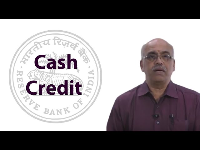 Cash Credit | Banking Awareness | TalentSprint