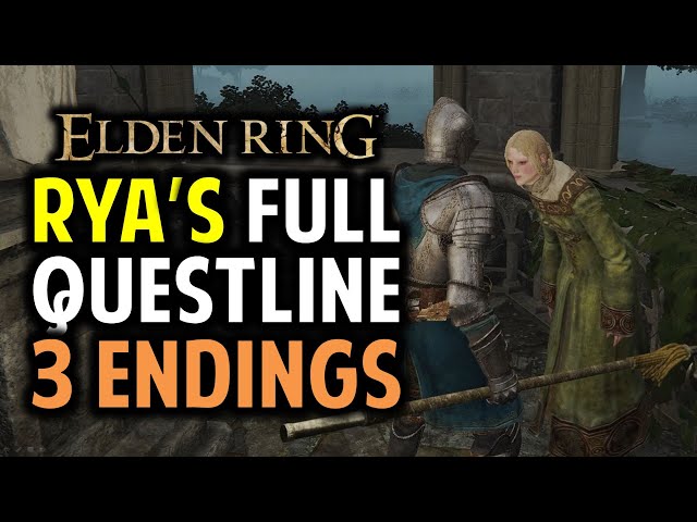 Rya Snakeborn Full Questline & Locations | 3 Endings: Give/Don't Give Tonic OR Kill Rya | Elden Ring