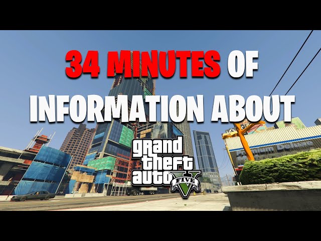 Let Me Waste Your Time - Here's 101 Easter Eggs You Didn't Know in GTA 5 & GTA Online (Supercut)