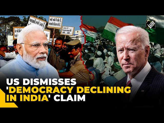 “World's Largest Democracy” After PM Modi, US dismisses 'Democracy declining in India' claim