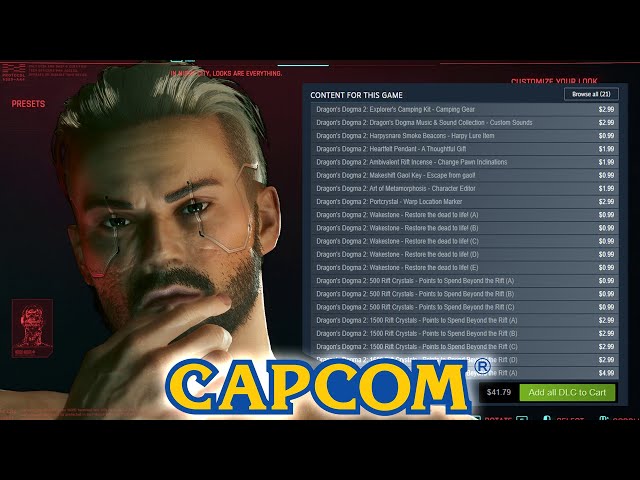 If Cyberpunk 2077 was made by Capcom