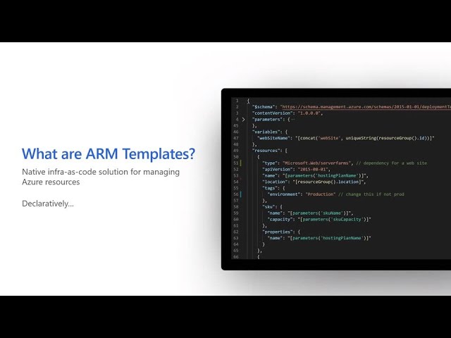 Infrastructure as code - build Azure applications with ARM templates | INT146C