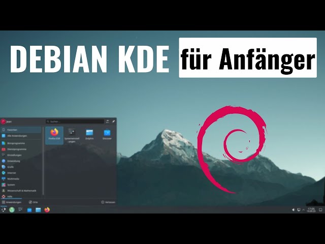 Linux Mint KDE Alternative: Debian KDE für Anfänger (mit Linux-Assistant)