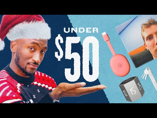 Best Tech Gifts Under $50: White Elephant!
