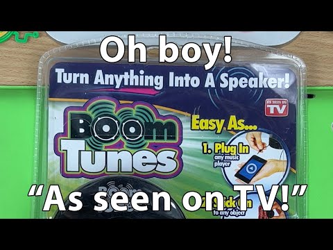 Turn "Anything" into a "Speaker". (Boom Tunes)