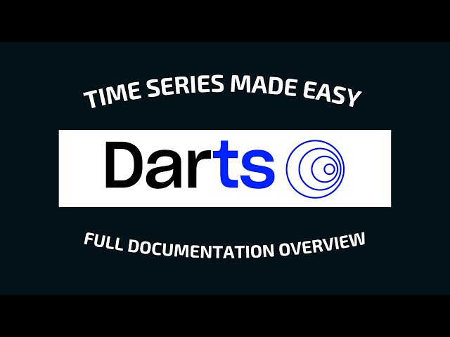 Darts - Time Series Forecasting in Python