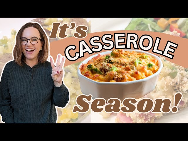3 *NEW* Cozy Casseroles for COLD weather!!! Winner Dinners 181