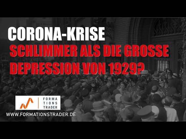 Corona-Krise: Schlimmer als die große Depression von 1929?