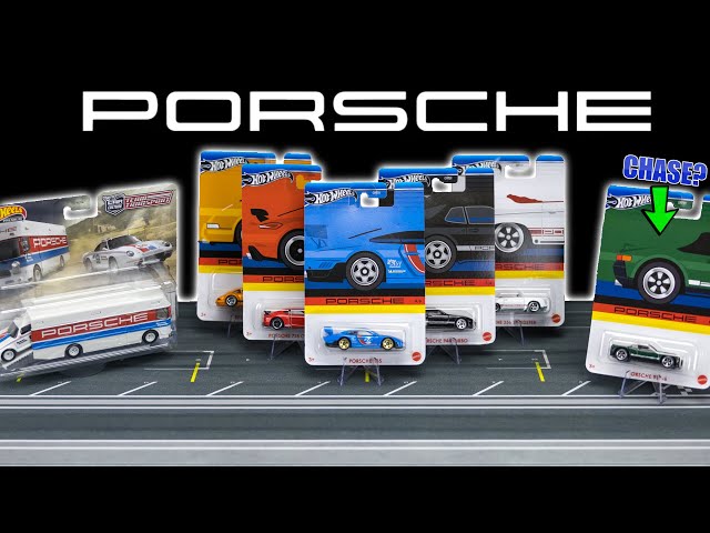 Hot Wheels Porsche Set & Team Transport (Chase Car?)