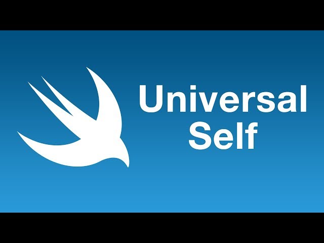 Universal Self in Swift 5.1