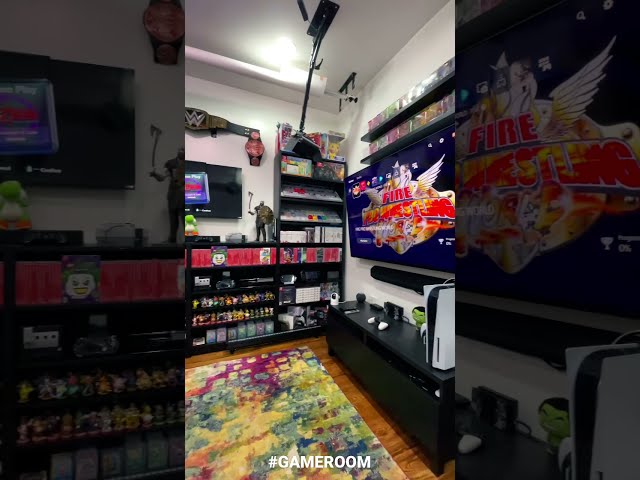 Game room tour (PREVIEW) #shorts