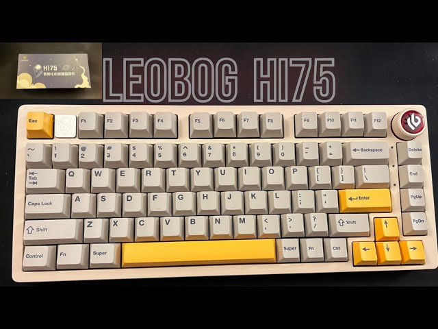 Epomaker x Leobog Hi75 75% Aluminum Keyboard | Unboxing #customkeyboard
