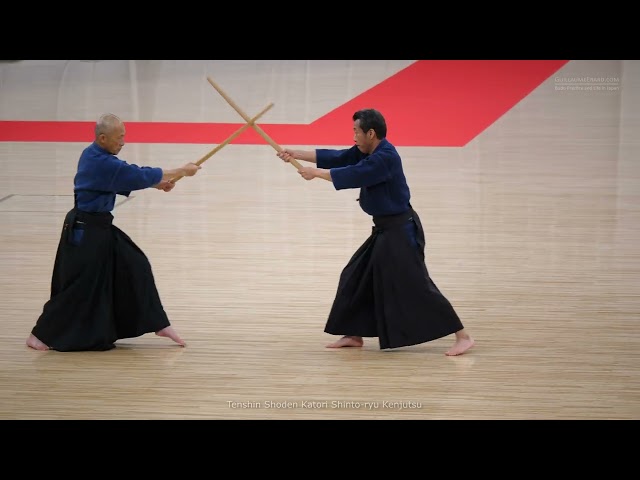 Tenshin Shoden Katori Shinto-ryu Kenjutsu [4K 60fps] - 47th Japanese Martial Arts Demonstration