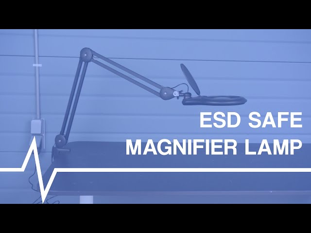 Eleshop ESD Safe Magnifier Lamp - Unboxing & Demonstration