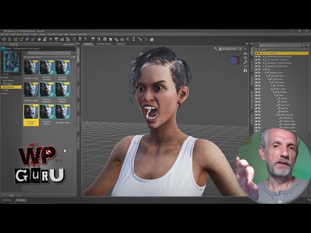 Creating and Transferring Expression Morphs for Daz to Unreal