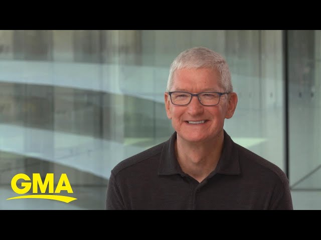 Tim Cook talks new Apple products and concerns about AI l GMA