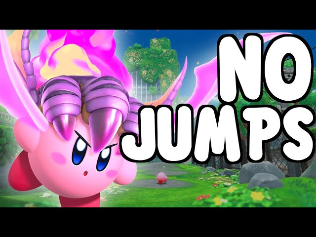 Is it Possible to Beat Kirby and the Forgotten Land Without Jumping?