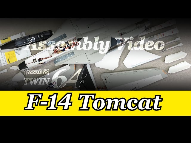 Freewing F 14 Tomcat 64mm Assembly video